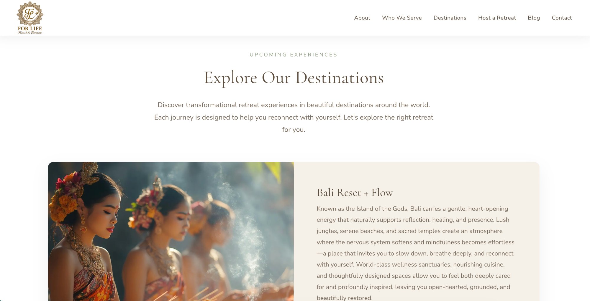For Life Travel & Retreats