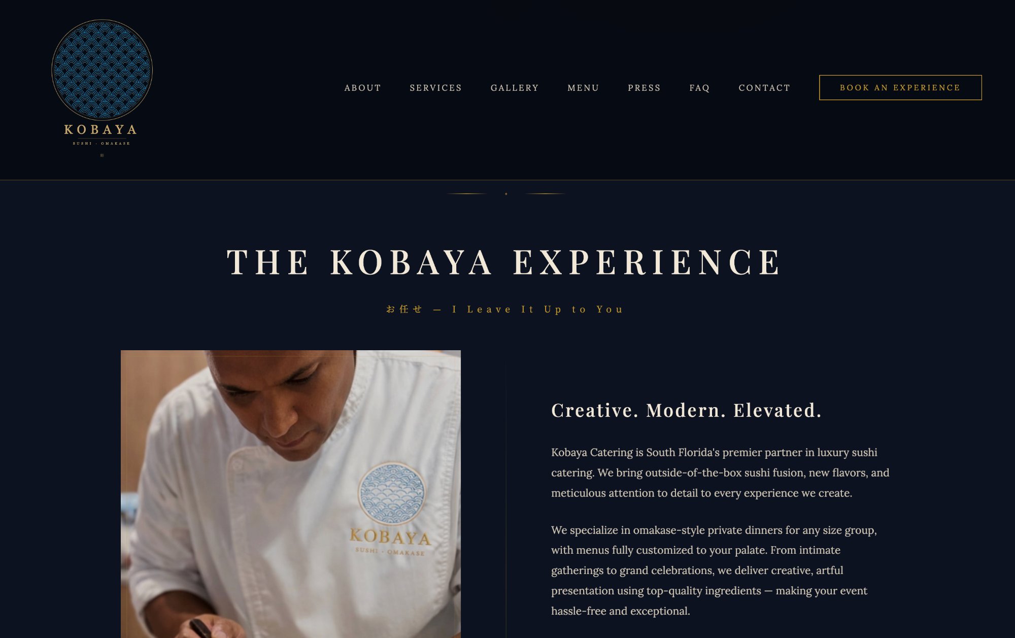 Kobaya Experience